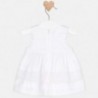Mayoral 1827-10 Dívčí bílé šaty