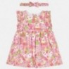 Mayoral 1839-49 Dívčí růžové šaty