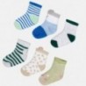 Mayoral 9053-52 Sada 6 párů dětských ponožek modrá