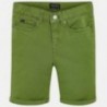 Mayoral 231-18 Chlapecké zelené šortky Bermudy