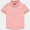 Mayoral 1108-41 Polo tričko pro dívky růžové