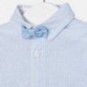 Mayoral 1106-57 Košile d/y s motýlkem chlapci modrý