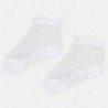 Mayoral 9094-40 Dívčí ponožky bílá