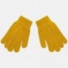Rukavice s pěti prsty hladké pro chlapce Mayoral 10687-43 Caramel