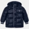 Bunda na zimu s odnímatelnou kapucí pro chlapce Mayoral 4442-71 Granát