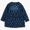 Denimowa sukienka z bawełny dla dziewczynki Boboli 238069-9201 niebieski
