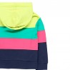 Bawełniana bluza z kapturem dla dziewczynki Boboli 408215-4467-S kolorowa
