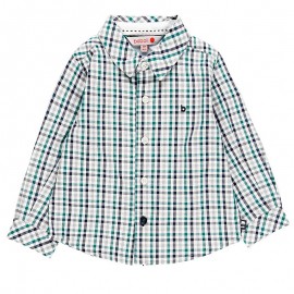 Košile kostkovaný pro chlapce Boboli 718185-9143 zelená