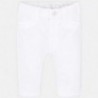 Mayoral 595-68 Kalhoty klasické chlapecké bílé