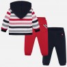 Dres bluza i dwie pary spodni dla chłopca Mayoral 2844-76 Czerwony