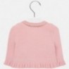 Pletený svetr s volánkami pro dívku Mayoral 2315-36 růžový