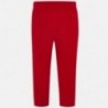Dlouhé kalhoty pro dívky Mayoral 4501-37 červená