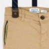 Elegantní kalhoty s podvazky kluci Mayoral 4522-25 béžová