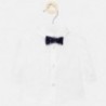 Elegantní košile s motýlkem pro chlapce Mayoral 1142-32 Bílá