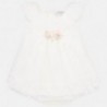 Elegantní šaty pro dívky Mayoral 1876-72 smetanový
