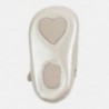 Balerínová obuv pro dívky Mayoral 9285-37 krém