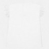 Tričko s krátkým rukávem dívky Mayoral 1061-21 bílá