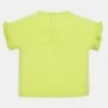 Tričko s krátkým rukávem pro dívku Mayoral 1064-61 pistácie