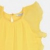 Gázové tričko holčičí Mayoral 3014-23 žlutý