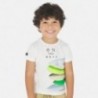 Tričko s krátkými rukávy chlapci Mayoral 3067-53 bílá