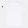 Tričko s krátkým rukávem chlapci Mayoral 3071-61 bílá