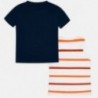 Sada 2 triček pro chlapce Mayoral 3072-91 Granát