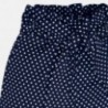 Dlouhé kalhoty s puntíky pro dívky Mayoral 3540-23 granát