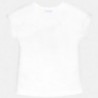 Tričko sportovní pro dívku Mayoral 6015-77 bílá