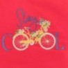 Tričko sportovní pro dívku Mayoral 6015-79 červená