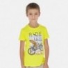 Tričko sportovní chlapec Mayoral 6058-32 žlutý
