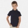 tričko pólo pre chlapca Mayoral 6136-77 granát