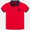 Tričko pólo pre chlapca Mayoral 6136-79 červená