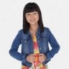 Jeansová bunda pro dívky Mayoral 6461-43 modrý