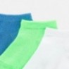 Sada 3 párů ponožek pro chlapce Mayoral 10735-54 zelená