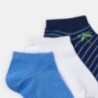 Sada 3 párů ponožek pro chlapce Mayoral 10783-75 modrý