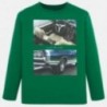 Bavlněné tričko pro chlapce Mayoral 7021-16 zelené