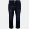 Základní džíny trubkové kalhoty pro dívky Mayoral 70-57 granát