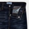Základní džíny trubkové kalhoty pro dívky Mayoral 70-57 granát