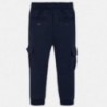 Pletené kalhoty pro chlapce Mayoral 4525-41 granát