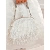 Elegantní taška se střapci pro dívku Abel & Lula 5436-71 bílá