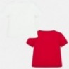 Sada 2 triček pro chlapce Mayoral 1037-51 červená