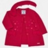 Pletený kabát starostských dívek 2427-46 červený