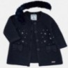 Pletený kabát starostských dívek 2427-47 granát