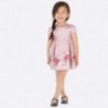 šaty s leskem pro dívku Mayoral 4922-81 růžový