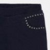 Kalhoty jegginsy s tryskami dívčí Mayoral 7504-77 granát