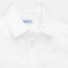 Elegantní lněné tričko pro chlapce Mayoral 117-80 bílá