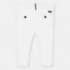 Elegantní kalhoty pro chlapce Mayoral 522-49 bílá