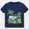 Bavlněné tričko pro chlapce Mayoral 1049-42 granát