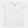 Dívčí košile Mayoral 1057-55 s krátkým rukávem růžový