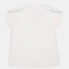 Bavlněné dětské tričko Mayoral 1058-16 růžový